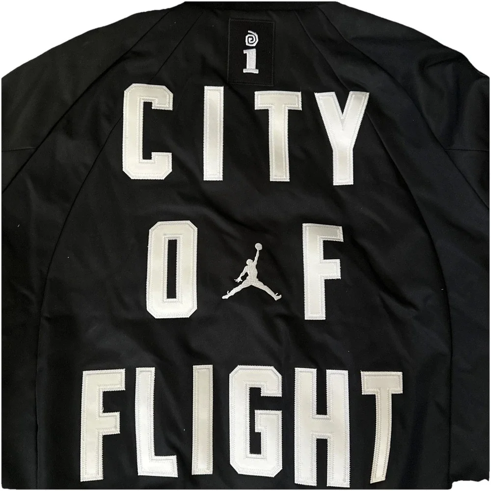 Nike Jordan x Interscope Record City Of Fight AJ23 Bomber Jacket Rare Limited XL